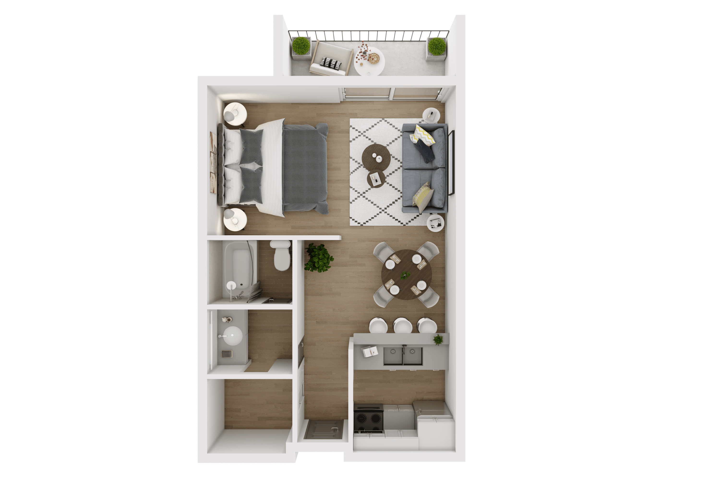 Studio floor plan